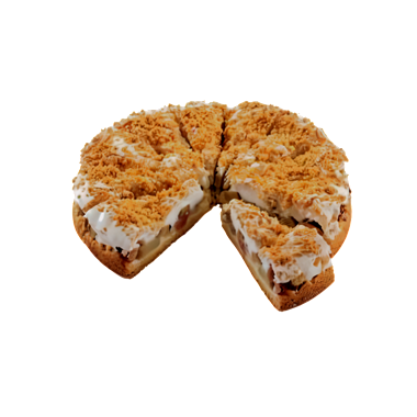 Ciasto torcik z rabarbarem i bezą krojony 51713.01 1,3kg – KOMPLET
